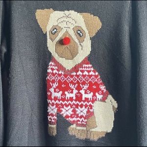 🖤 Cute Pug Christmas Sweater 🖤